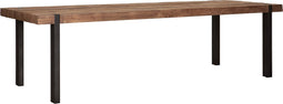 DTP Home Dining table Beam,78x275x100 cm, 8 cm recycled teakwood top