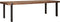 DTP Home Dining table Beam,78x275x100 cm, 8 cm recycled teakwood top