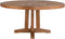 DTP Home Dining table Castello round,78xØ160 cm, 6 cm top, recycled teakwood