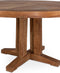 DTP Home Dining table Castello round,78xØ160 cm, 6 cm top, recycled teakwood