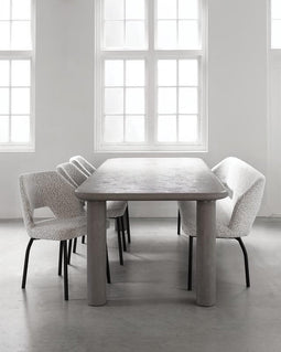 DTP Home Dining table Clio rectangular 260 DUSK,76x260x100 cm, mortex
