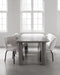 DTP Home Dining table Clio rectangular 260 DUSK,76x260x100 cm, mortex