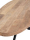 DTP Home Dining table Darwin oval,77x260x110 cm, recycled teakwood