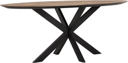 DTP Home Dining table Shape oval,78x200x100 cm, recycled teakwood