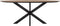 DTP Home Dining table Shape oval,78x200x100 cm, recycled teakwood