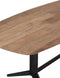 DTP Home Dining table Soho rectangular 260 TEAKWOOD,76x260x110 cm, recycled teakwood top