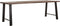 DTP Home Dining table Timber rectangular,78x225x90 cm, mixed wood