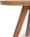 DTP Home Dining table Tradition round,78xØ140 cm, 6 cm top, recycled teakwood