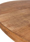 DTP Home Dining table Tradition round,78xØ140 cm, 6 cm top, recycled teakwood