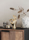 DTP Home Hanging TV stand Cosmo No.1 large, 4 doors, 2 open racks,40x205x40 cm, recycled teakwood