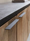 DTP Home Hanging TV stand Soho small, 2 doors, 2 drawers,42x150x40 cm, recycled teakwood and mortex
