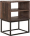 DTP Home Night stand Timber, 2 open racks,60x45x35 cm, mixed wood