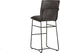 DTP Home River Collectie Barkruk Delaware Carlitto Antraciet