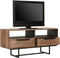 DTP Home TV stand Odeon No.1, 2 drawers, 2 open racks,58x125x40 cm, recycled teakwood