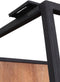 DTP Home TV wall element hanging rack Cosmo,43x180x40 cm, recycled teakwood
