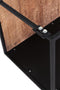 DTP Home TV wall element hanging rack Cosmo,43x180x40 cm, recycled teakwood