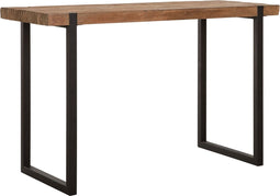 DTP Home Writing desk Beam,76x120x50 cm, 5 cm recycled teakwood top