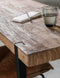 DTP Home Writing desk Beam,76x120x50 cm, 5 cm recycled teakwood top