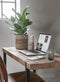 DTP Home Writing desk Beam,76x120x50 cm, 5 cm recycled teakwood top