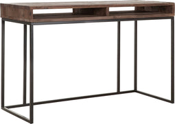 DTP Home Writing desk Timber No.1, 2 open racks,76x120x50 cm, mixed wood