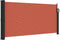 vidaXL - Windscherm - uittrekbaar - 100x500 - cm - terracotta