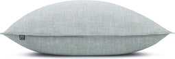 Zohome Kussensloop Lino - Kussenhoes van 50x50 cm - 1 stuk - 100% Katoen - Groen