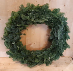 Kerstkrans Nobilis Groot Kerstgroen circa dia. 50 cm