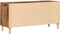 vidaXL - Tv-meubel - 102x35x50 - cm - bewerkt - hout - oud - houtkleurig