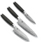 Yaxell Taishi – 3-delige Messenset – Koksmes 20 cm, Santoku 12,5 cm & Schilmes 10 cm – VG-10 – T...