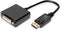 Digitus 0.15m - DisplayPort/DVI-I - Zwart