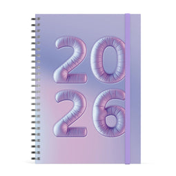 Lannoo Bubblicious - Agenda (A5) - 7 dagen - Lila (2026)