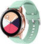 iMoshion Bandje Geschikt voor Samsung Galaxy Watch Active 2 (44mm) / Galaxy Watch Active 2 (40mm) / Galaxy Watch (42mm) / Galaxy Watch 40 mm / Galaxy Watch 3 41mm - iMoshion Siliconen bandje - Turquoise