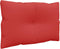 vidaXL - Palletkussens - 2 - st - stof - rood