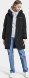 Didriksons JOSEFINE WNS PARKA - Dames Outdoor parka - Afneembare capuchon - Zwart