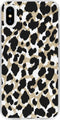 Hoesje Siliconen Geschikt voor iPhone X / Xs - Design Backcover siliconen - Meerkleurig / Panther Black / Gold