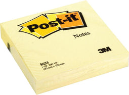 Post-it - Memoblok 3m post-it 563 101x101mm geel