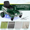 Coast Elektrische Kindergrasmaaier 12V - Ride-On - 360 graden draaibaar LED Verlichting - Groen
