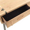 vidaXL - Wandtafel - 115x40,5x76 - cm - massief - vurenhout