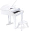 Hape E0338 - Luxe vleugelpiano - 30 toetsen - Wit