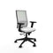 Piqueras y Crespo 2D066N0 - Bureaustoel - Verstelbare hoogte met armleuning - Wit