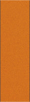 vidaXL - Wasbare - Deurmat - Oranje - 120x400 - cm