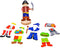 Mag-Play Aankleedpuzzel - Kostuums