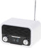 Adler AD 1185 - Bluetooth-radio - FM radio 50 zenders - Wit