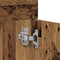 vidaXL - Wastafelkast - 60x38,5x46 - cm - bewerkt - hout - oud - houtkleurig