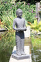 Stone-Lite Deco Tuinbeeld Boeddha black 735