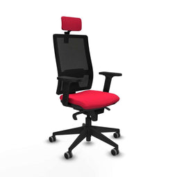 Bureaustoel Piqueras y Crespo 2D066G2 Rood