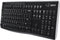 Logitech K270 - Draadloos Toetsenbord - Qwertz DE - Zwart