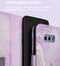 iMoshion Hoesje Geschikt voor Samsung Galaxy S10e Hoesje Met Pasjeshouder - iMoshion Design Bookcase smartphone - Paars / Purple Marble