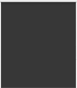 vidaXL - Rolgordijn - verduisterend - 120x130 - cm - stofbreedte - 116,6 - cm - zwart
