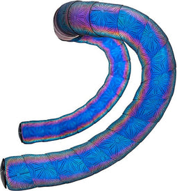 Supacaz - Super Sticky Kush Bling Stuurlint Oil Slick inclusief Aluminium Stuurplug